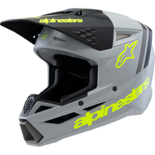 Load image into Gallery viewer, ALPINESTARS HELMET SM3 YTH RADIUM G/B/Y M ECE06 8301925-9510-YM