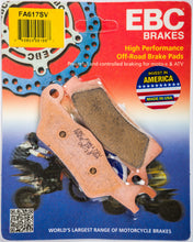 Load image into Gallery viewer, EBC Brakes FA617SV V-Pad Semi-sintered Touring Bike Disc Brake Pad
