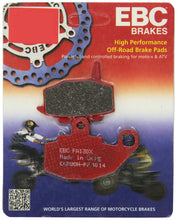 Load image into Gallery viewer, EBC FA130X SPORT CARBON SERIES BRAKE PAD SET FA130X - Motomike Canada