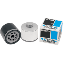 Load image into Gallery viewer, DRAG SPECIALTIES 82-86 B/TWIN&amp; 80-84XL BLACK OIL FILTER DS275206