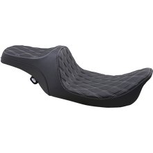 Load image into Gallery viewer, DRAG SPECIALTIES SEATS 99-07 FLHT DD SILVER PRED III SEAT 0801-1130