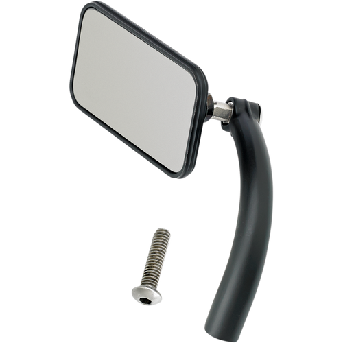 BILTWELL MIRROR RECT HD BLK 6502-100-101