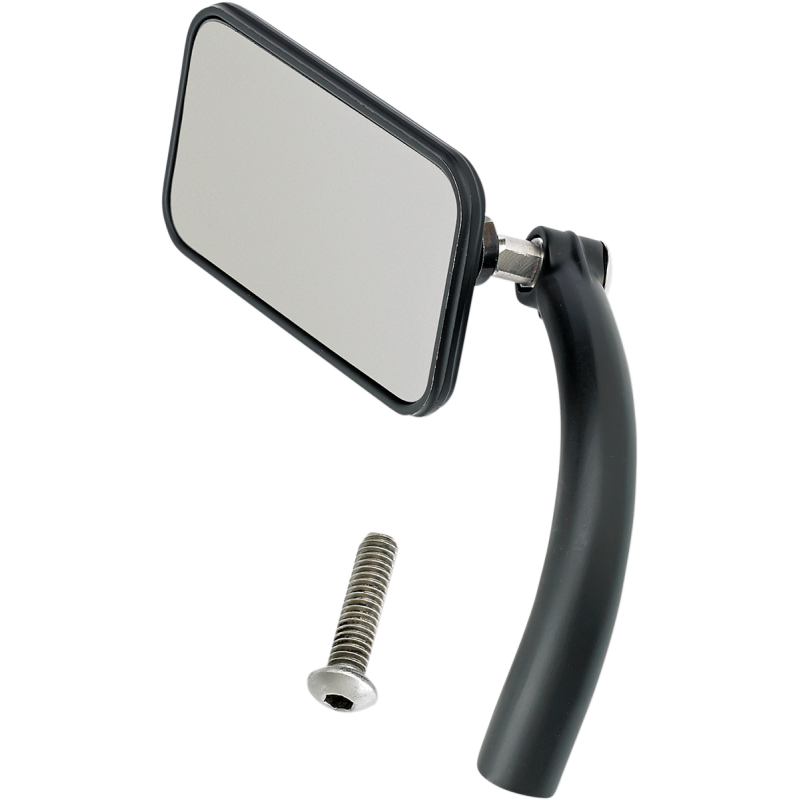 BILTWELL MIRROR RECT HD BLK 6502-100-101