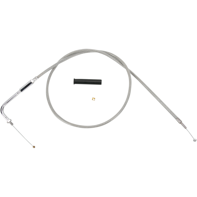 DRAG SPECIALTIES PRE 96 S/STEEL THROTTLE CABLE 5330906B