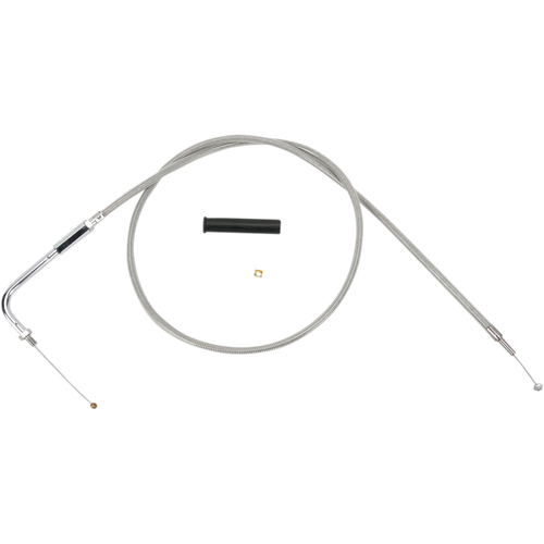 DRAG SPECIALTIES 81-95 S/STEEL THROTLE CABLE 39.5