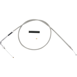DRAG SPECIALTIES 81-95 S/STEEL THROTLE CABLE 39.5