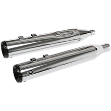 Load image into Gallery viewer, S&amp;S CYCLE MUFFLERS CHR 4.5&quot;GNX M8FL 550-0991
