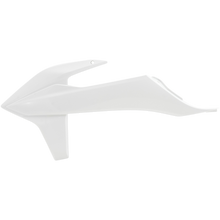 Load image into Gallery viewer, Acerbis - 19-22 KTM 125-500 SX/SX-F/XC-F/XC/XCF-W/XC-W/EXC/EXC-F Radiator Shroud - 20 White (2726516811)