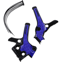 Load image into Gallery viewer, ACERBIS Frame Guards- X-GRIP YZ65:18-22 Black/Blue 2736381004