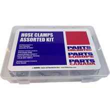 Load image into Gallery viewer, PARTS UNLIMITED HOSE CLAMP ASST KIT 60PCS T03-6242K - Motomike Canada