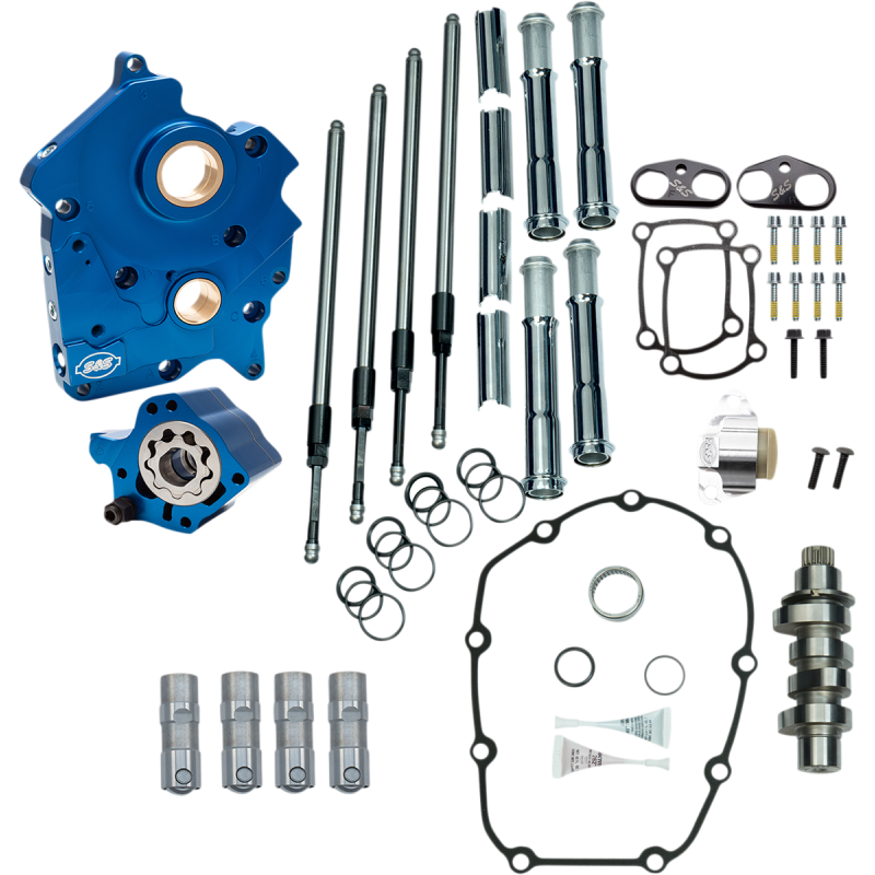 S&S CYCLE CAM 475C W/PLT OC/CHR M8 310-1004B