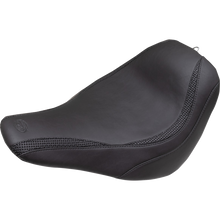 Load image into Gallery viewer, MUSTANG Runaround Seat Solo Black Basketweave FLSB/FXLR 18-23 83070