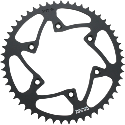 VORTEX SPROCKET VORTEX STEEL BLK 52T 316S-52