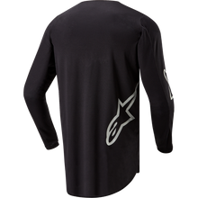 Load image into Gallery viewer, Alpinestars 3763824-119-S: Fluid Graphite Jersey Black/Silver Sm