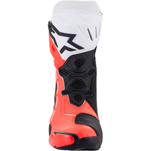 Load image into Gallery viewer, Alpinestars Supertech R Vented Mens Motorcycle Boots Black/White/Red 45 EUR