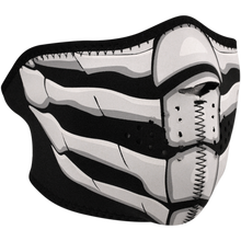 Load image into Gallery viewer, ZAN HEADGEAR HALF NEOPRENE GLOW DARK BONE BREATH WNFM168HG