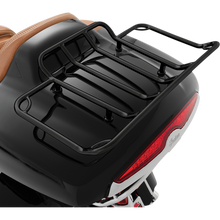 Load image into Gallery viewer, SHOW CHROME TRUNK LUGGAGE RACK BLK 30-201BK