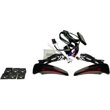 Load image into Gallery viewer, CUSTOM DYNAMICS LIGHT B-REST FLH BLK/RED CD-TPBR-14-RB