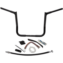 Load image into Gallery viewer, FAT BAGGERS INC HANDLEBAR 14" BL PT FLH 909114-B