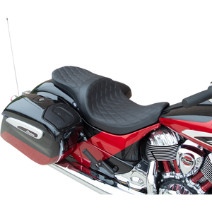 DRAG SPECIALTIES SEATS SEAT LW TR DDIAM BLK SOLR 0810-2259