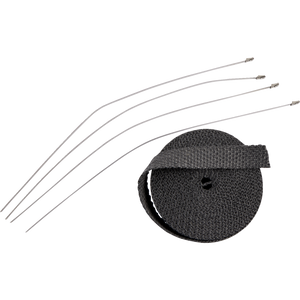 DRAG SPECIALTIES EXHAUST HEAT WRAP KIT 1" BLACK 526-2002