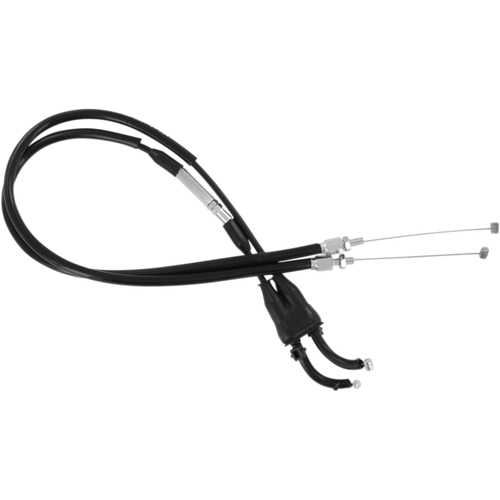 MOTION PRO THROTTLE CABLE PUSH-PULL BLACK VINYL SET 05-0361