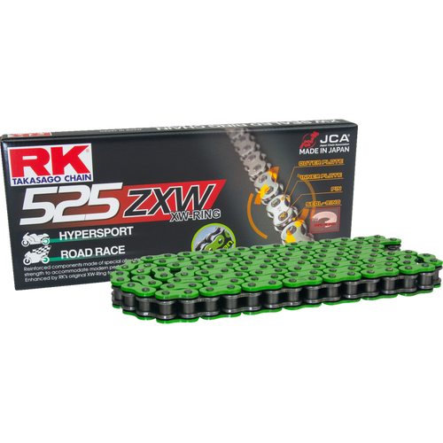 RK CHAIN RK MM525ZXW-120 GREEN MM525ZXW-120