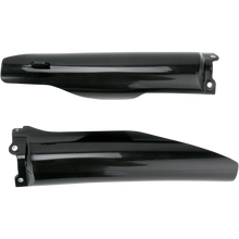 Load image into Gallery viewer, Acerbis - 04-06 Kawasaki KX125/ KX250 Lower Fork Cover Set - Black (2115000001)