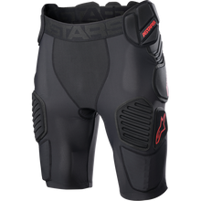 Load image into Gallery viewer, Alpinestars 6507523-13-L: Bionic Pro Protection Shorts Black/Red Lg