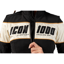Load image into Gallery viewer, ICON JACKET WM HELLA 4 BK LG 2822-1679