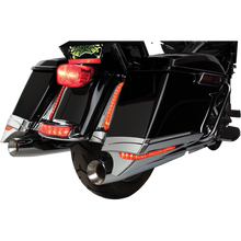 Load image into Gallery viewer, CIRO LLC 14-19 FLHT/FLHR CHR S/BAG EXTENSIONS PR 40000