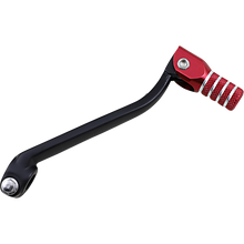 Load image into Gallery viewer, SCAR SHIFT LEVER CR85 96-07 BLACK W/RED TIP TMV 172649BR