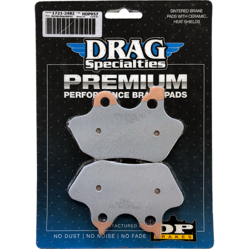 DP BRAKES HDP957 DRAG PREMIUM SINTERED PADS HDP957