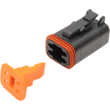 Load image into Gallery viewer, NAMZ DEUTSCH BLACK 4 SOCKET CONNECTOR EA DP-4B