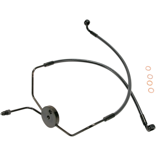 MAGNUM BLACK PEARL LOWER BRAKE LINE KIT D/DISC 47005
