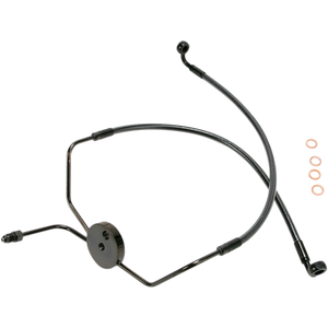 MAGNUM BLACK PEARL LOWER BRAKE LINE KIT D/DISC 47005