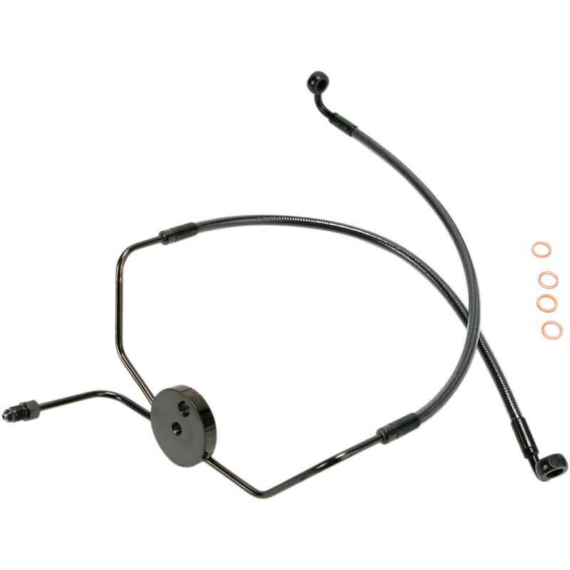 MAGNUM BLACK PEARL LOWER BRAKE LINE KIT D/DISC 47005