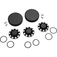 Load image into Gallery viewer, Show Chrome Axle Caps CNC Aluminum Three Pack Can-Am For Ryker All Models 41-411