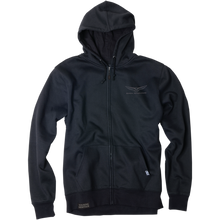 Load image into Gallery viewer, FACTORY EFFEX-APPAREL HOODY ZIP GOLDWING BLK XL 25-88816