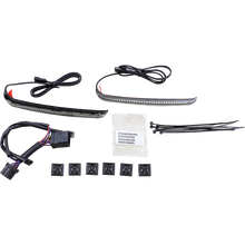 Load image into Gallery viewer, CIRO LLC LIGHT BAG BLADES RED 97-13 FLHT PR 40038
