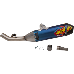 FMF 19-25 CRF450X MUFFLER TI 4.1 RCT W/CF 041587