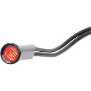 DRAG SPECIALTIES RED PURSUIT SNAP IN INDICATOR LIGHT EA 2212-0104