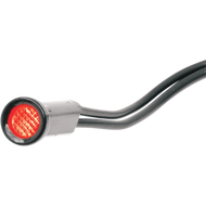DRAG SPECIALTIES RED PURSUIT SNAP IN INDICATOR LIGHT EA 2212-0104