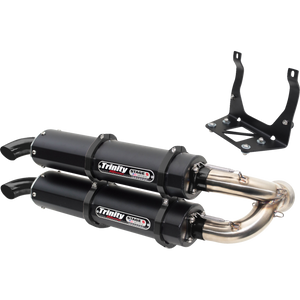 TRINITY RACING MUFFLER CANAM X3 BK CRKT TR-4160S-C2
