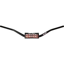 Load image into Gallery viewer, RENTHAL RENTHAL FLAT TRACK FATBAR BLACK 843 843-01-BK