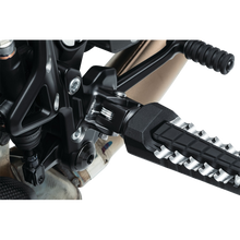 Load image into Gallery viewer, KURYAKYN SPLINED FOOTPEG ADAPTER FOR INDIAN FTR, SATIN BLACK PN 3289 KUR3289