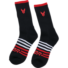 Load image into Gallery viewer, THOR SOCKS 3PK BLACK SM/MD 3431-0856