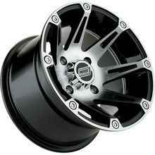 Load image into Gallery viewer, MOOSE UTILITY DIVISION TYPE 387X 12X7 4/156 4+3 MACHINED W/BLK 387MO127156BW4