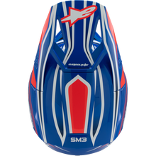 Load image into Gallery viewer, ALPINESTARS HELMETSM3 YTH WURX B/Y/BL/R L ECE06 8302125-7312-YL