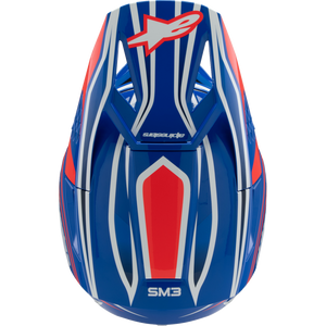 ALPINESTARS HELMETSM3 YTH WURX B/Y/BL/R L ECE06 8302125-7312-YL